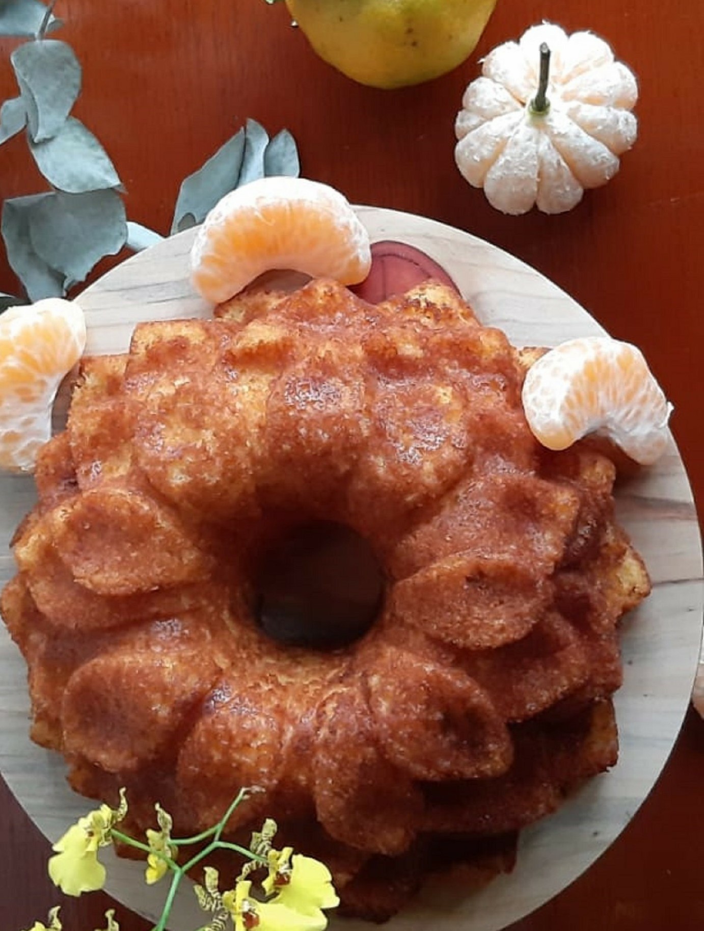 Receita F Cil De Bolo De Tangerina Di Rio Do Cariri