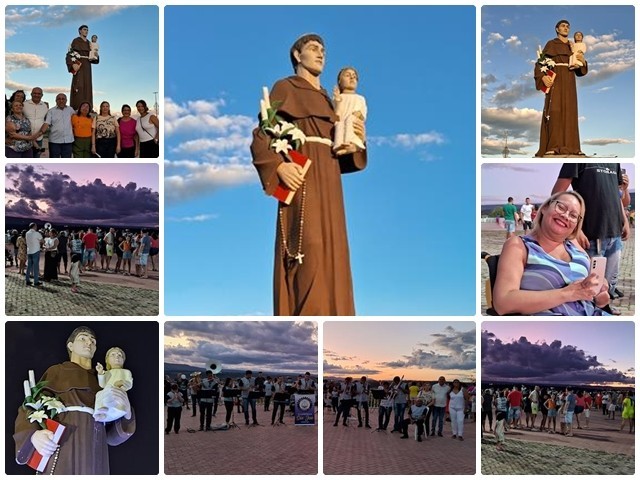 Filarmônica São José leva bom público a Estátua de Santo Antônio para tocada  ao “Por do Sol” em Barbalha