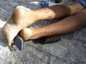 17 mortes no Cariri em uma semana, violência, chão banhado de sengue