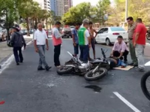 34% dos atendimentos do Samu no Ceará são de acidentados em moto