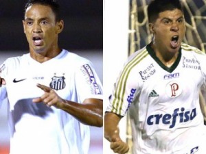 Absolutos em seus grupos, Santos e Palmeiras medem forças na Vila