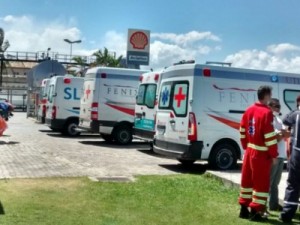 Acidente em navio-plataforma deixa feridos no litoral Norte do ES