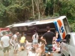 Acidente em Paraty deixa ao menos 14 mortos