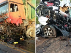 Acidente no interior do Paraná mata cinco pessoas da mesma família