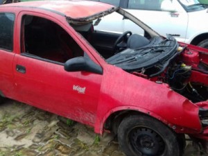 Apreendido carro que matou e arrastou parte de corpo de mulher na BR-116