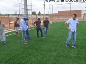 Areninha do Bairro Malvinas está quase pronta para ser inaugurada