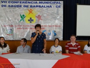 Barbalha-CE Começa a VII Conferência Municipal de Saúde