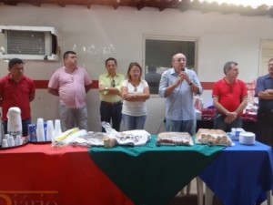Barbalha-CE Confraternização de Natal reúne autoridades, garis e Demutran