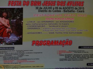 Barbalha-CE Missa e bênçãos abrem os festejos do Bom Jesus dos Aflitos