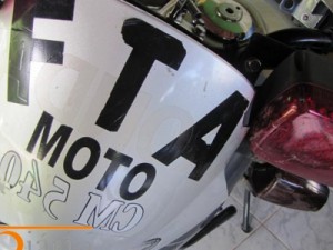 Barbalha-CE Motoqueiro tem veículo apreendido na Av. Beira Brejo