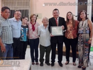 Barbalha-Ce Rotarianos prestigiam companheiro novo cidadão barbalhense