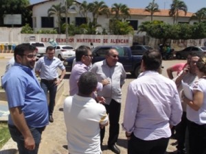 Barbalha-CE Secretário das Cidades do CE visita obras em parcerias com o município