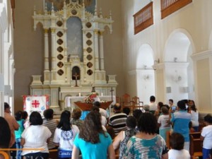 Barbalhenses recebem a Imagem Peregrina de Nossa Senhora Aparecida  