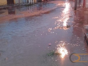 Boa chuva da cidade a zona rural de Barbalha
