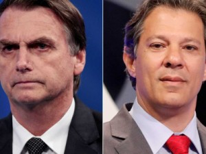 Bolsonaro e Haddad se enfrentarão no segundo turno