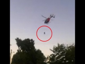 Bombeiro que caiu de helicóptero está em coma induzido no Ceará