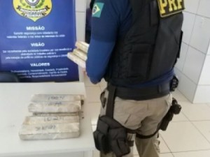 BR-116 PRF encontra 10Kg de maconha em ônibus interestadual