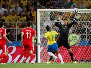 Brasil vence a Sérvia por 2 a 0 e vai enfrentar o México nas oitavas de final