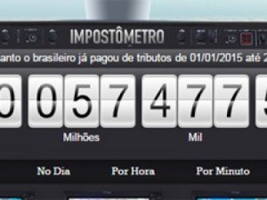 Brasileiros já pagaram R$ 600 bilhões em impostos este anoz\aa