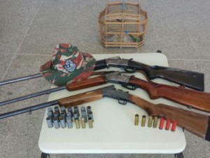 Cariri - Polícia apreende armas de fogo em três municípios