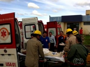 Casal com queimaduras peregrina por mais de 24h até ser internado