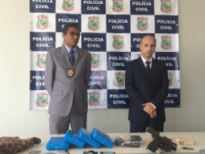 Casal é preso ao entregar dois quilos cocaína para adolescente na Av. Eng. Santana Júnior