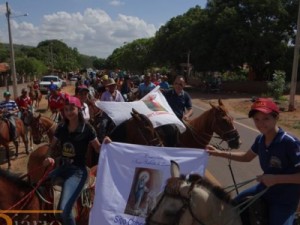 Cavalgada em homenagem a São Sebastião da Macaúba