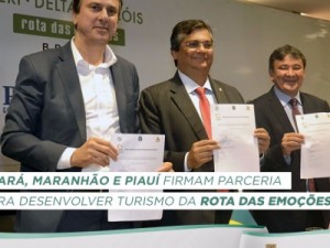 Ceará, Maranhão e Piauí firmam parceria para desenvolver turismo da Rota das Emoções