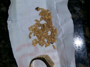 Cinco são detidos com pepitas de ouro em região de garimpo ilegal