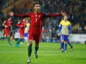 Com quatro gols, Cristiano Ronaldo comanda atropelo de Portugal sobre a frágil Andorra