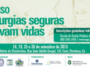 Curso forma profissionais em cirurgias seguras