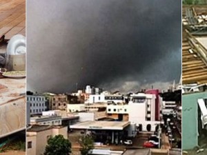 Defesa Civil estima prejuízo de R$ 112 mi em cidades atingidas por tornados