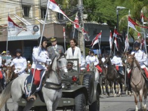 Dia da Independência: governadora em exercício participa de desfile na Beira Mar