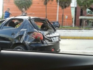 Dia do trabalhador começa com três acidentes de trânsito em Fortaleza