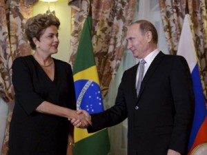 Dilma se reúne com o presidente Vladimir Putin na Rússia