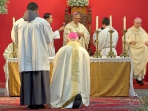 Dom Frei Mariano é ordenado bispo auxiliar de Campo Grande