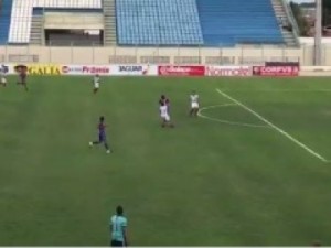 Em jogo de seis gols, Tiradentes e Guarani de Juazeiro ficam no empate