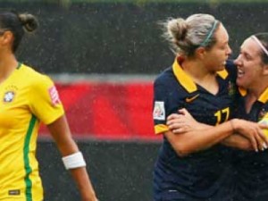 Em jogo equilibrado, Austrália elimina Brasil e avança no Mundial