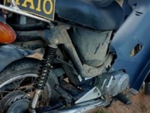 Engraxate furta moto no Crato, e é apreendido em fuga após acidente