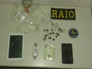 Equipe do Raio prende jovem com droga no Alto do Rosário