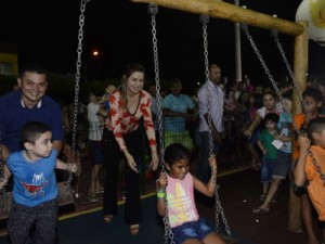 Estado inaugura mais três brinquedopraças no Cariri