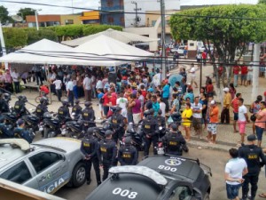 Evento reúne BPRAIO e Batalhão de Divisas durante apresentação no Interior do Estado 