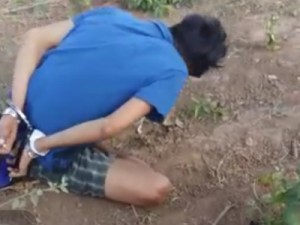 Execução de homem é gravada em vídeo por suspeitos