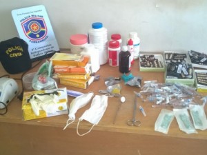 Falso dentista é detido no Centro de Tacaratu; materiais foram apreendidos