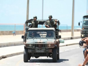 Forças Armadas assumem a segurança do Grande Recife