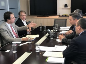 Governador e representantes do CAF, debatem projetos estruturantes e fomento ao turismo