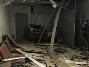 Grupo explode agência bancária em Irapuan Pinheiro