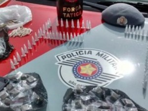 Homem é preso com drogas perto da linha férrea em Sorocaba
