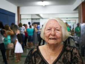 Idosa cearense de 96 anos vai às urnas e declara: "o voto é a mais importante escolha"