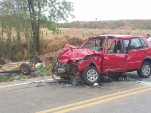 Idoso morre e três pessoas se ferem em acidente no Crato, interior do CE